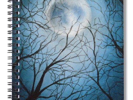 Lunar Nights - Spiral Notebook Online now