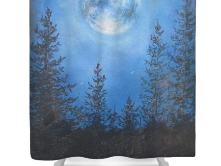 Lunar Devotions - Shower Curtain on Sale