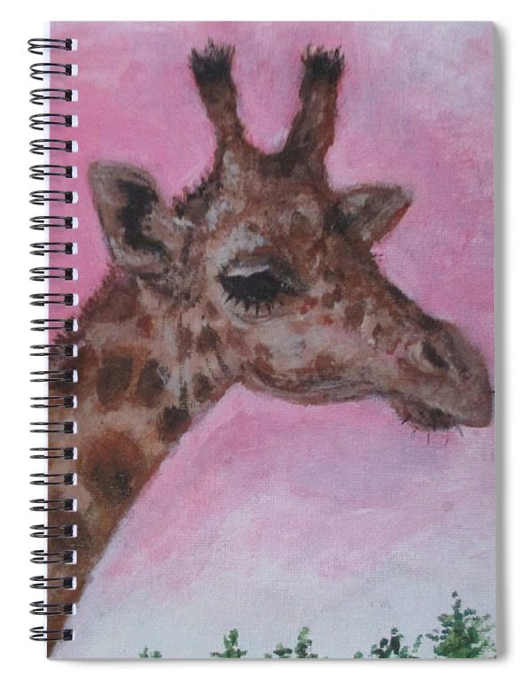 Mr. Giraffe  - Spiral Notebook Sale