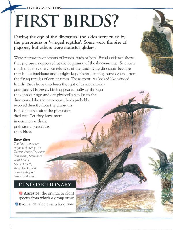 Discovering Dinosaurs : Flying Dinosaurs Online now