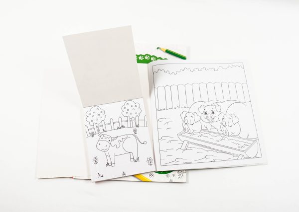 3 Awesome Books Colouring Fun Animals Supply