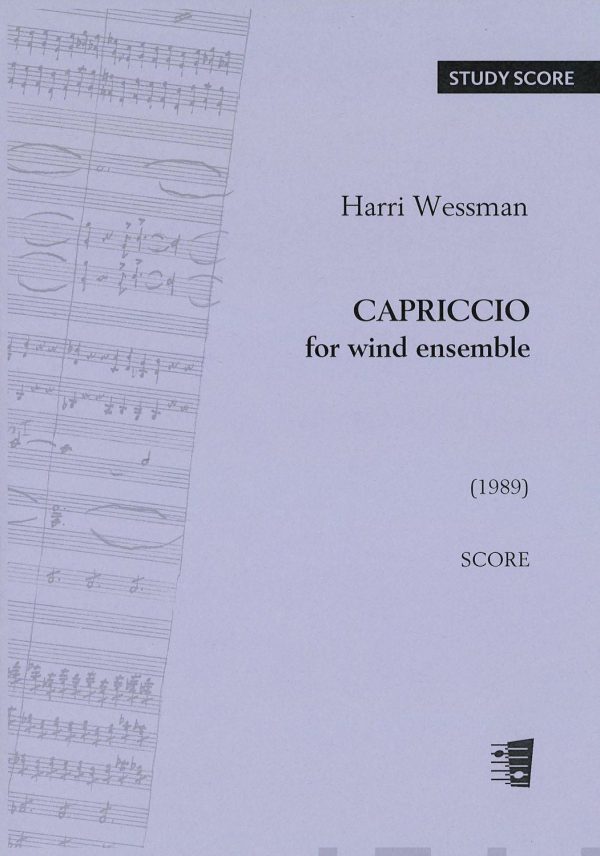 Capriccio for wind ensemble - Score & parts For Discount