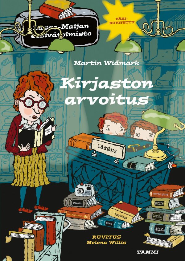 Kirjaston arvoitus. Lasse-Maijan etsivätoimisto Online