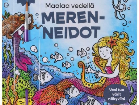 Maalaa vedellä Merenneidot - puuhakirja 8-99 v Online Hot Sale