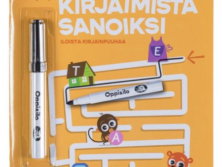 Pyyhittävä Kirjaimista sanoiksi 5-7 v on Sale