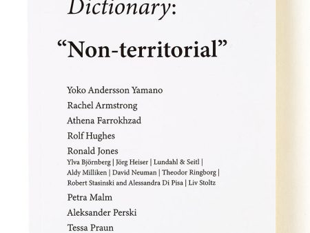 “Non-territorial” Online now